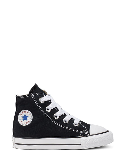 Converse Black/White Chuck Taylor All Star High Infant Trainers image 1
