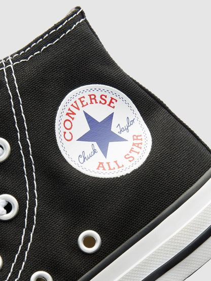 Converse Black/White Chuck Taylor All Star High Infant Trainers image 4