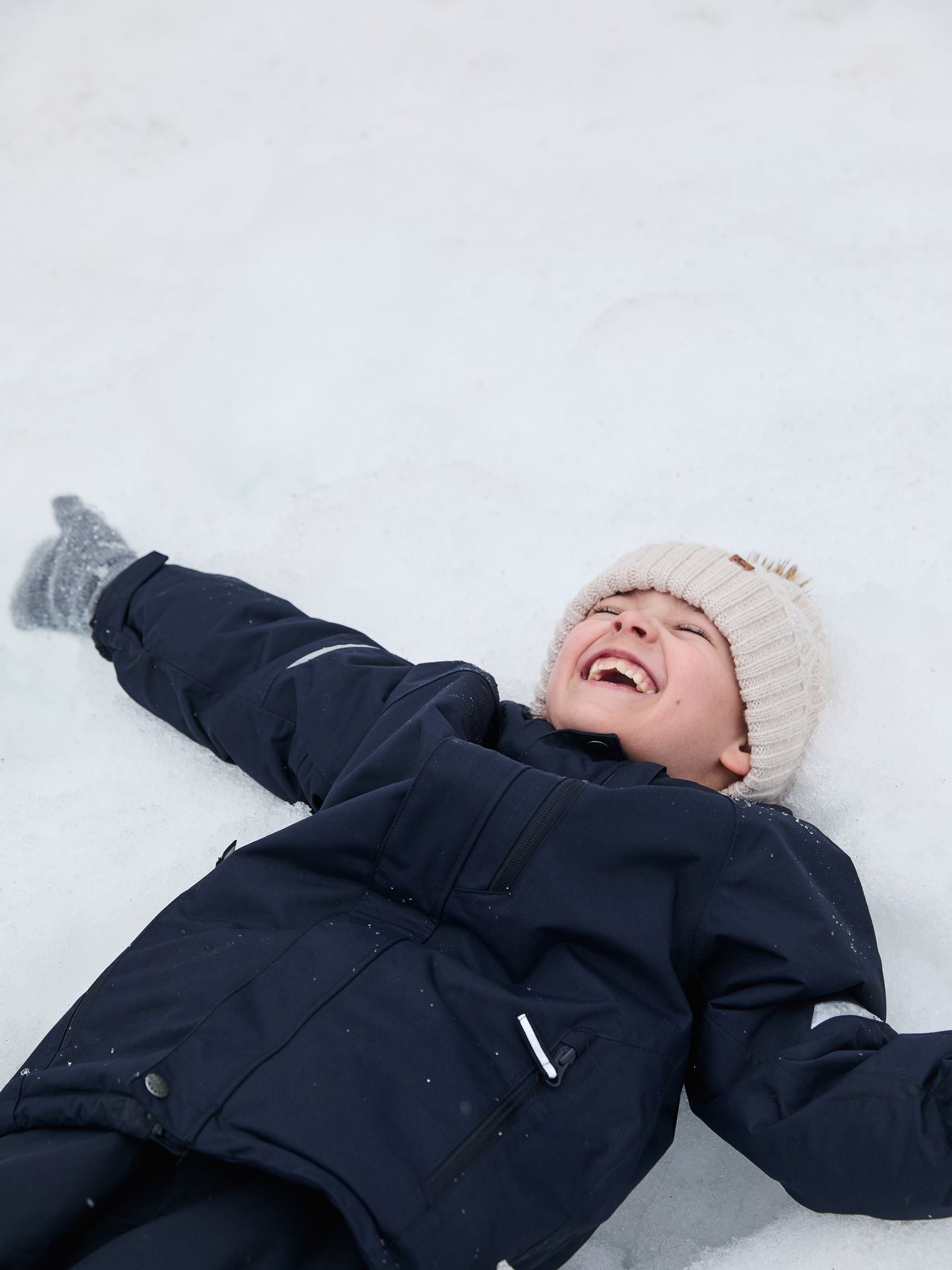 Dsiney Kidz - Polarn O. Pyret Blue Waterproof Ski Padded Jacket image 2