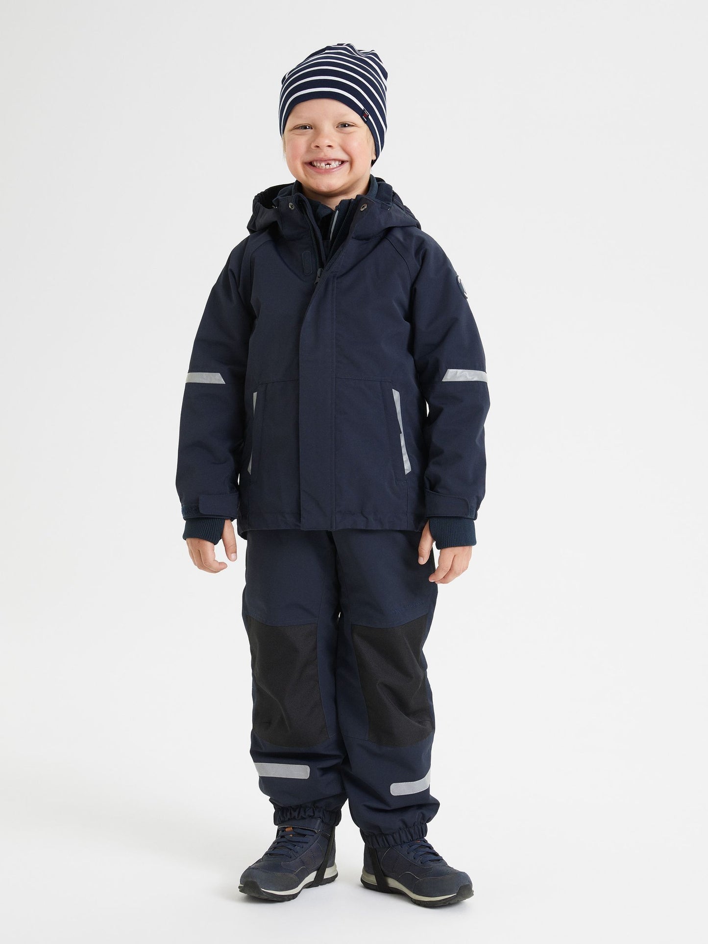 Dsiney Kidz - Polarn O. Pyret Blue Waterproof Ski Padded Jacket image 3