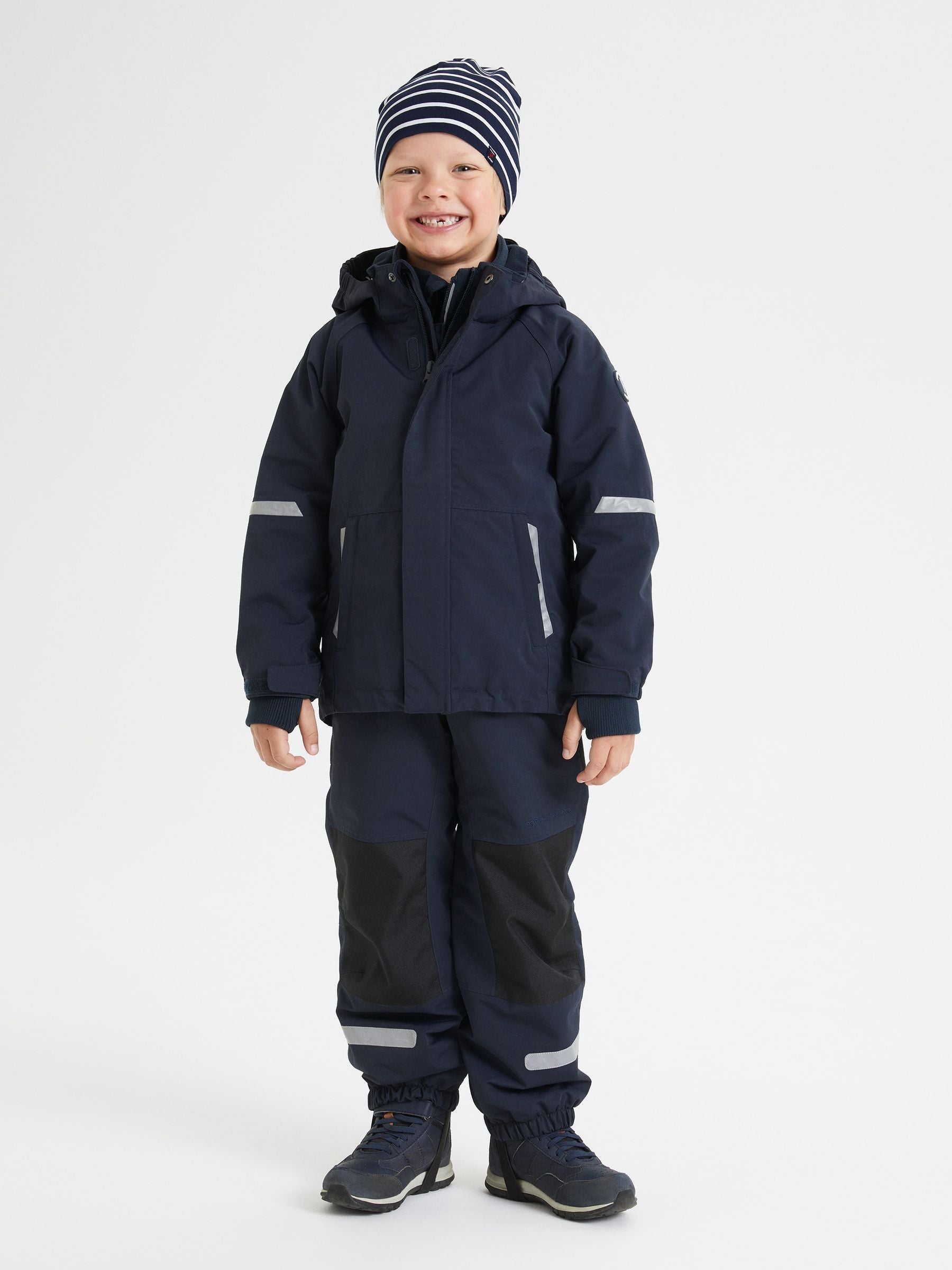 Dsiney Kidz - Polarn O. Pyret Blue Waterproof Ski Padded Jacket image 3