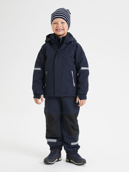 Dsiney Kidz - Polarn O. Pyret Blue Waterproof Ski Padded Jacket image 3