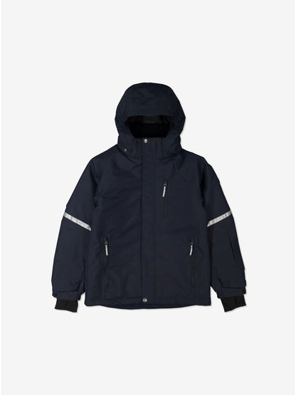 Dsiney Kidz - Polarn O. Pyret Blue Waterproof Ski Padded Jacket image 4