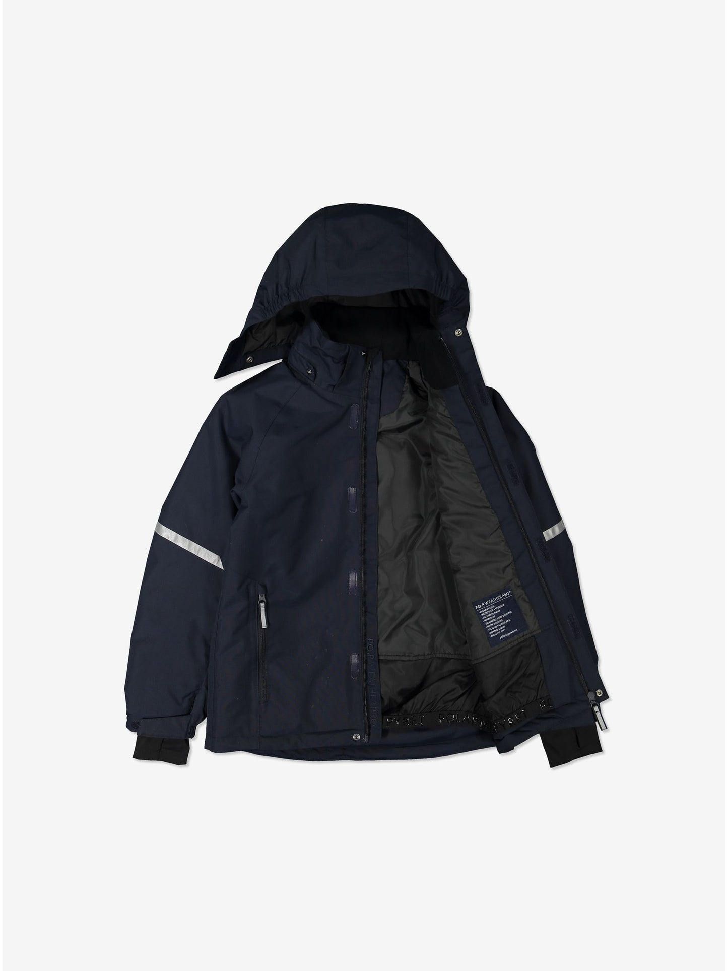 Dsiney Kidz - Polarn O. Pyret Blue Waterproof Ski Padded Jacket image 6
