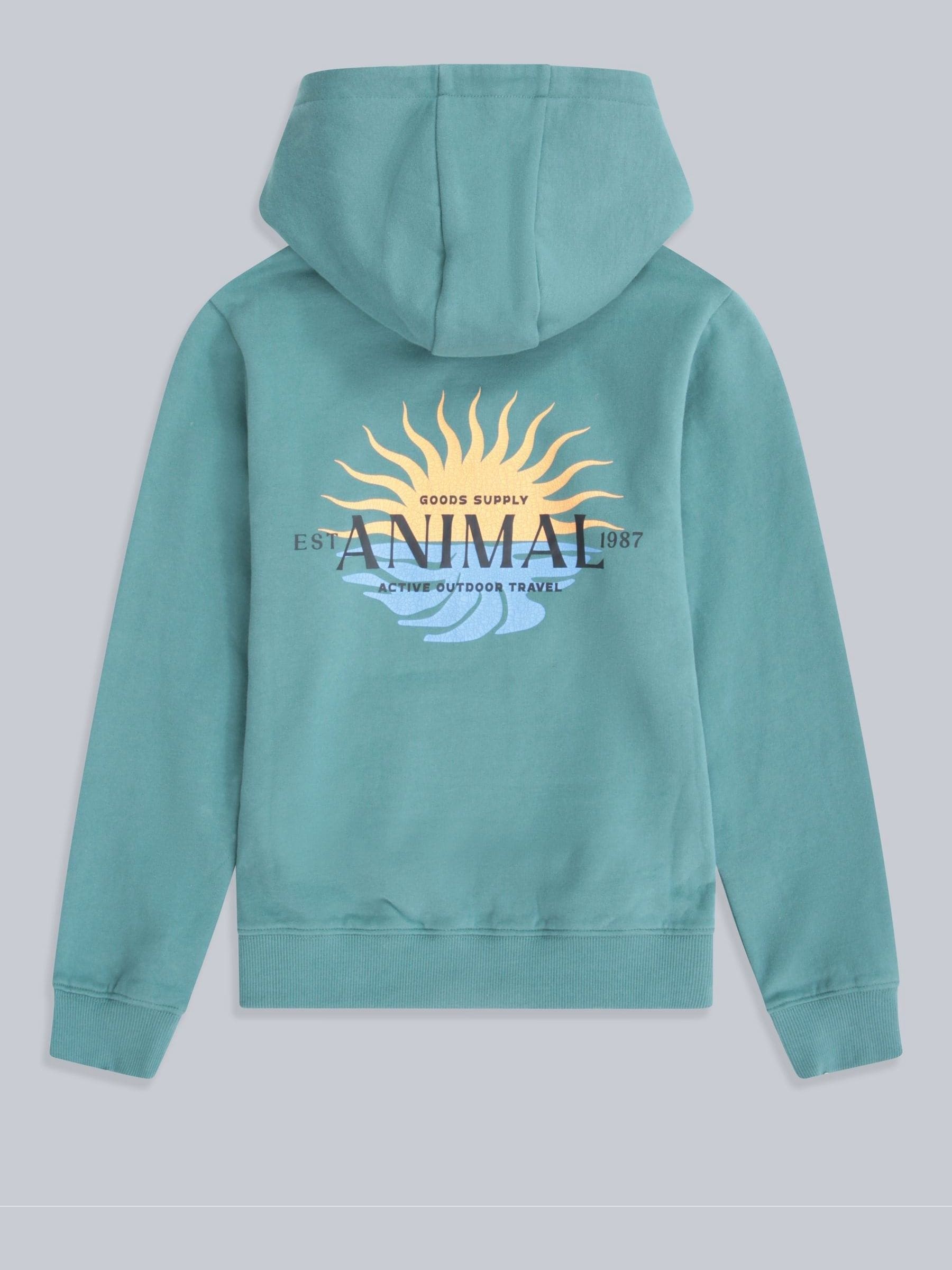 Dsiney Kidz - Animal Green River Kids Graphic Hoodie image 2