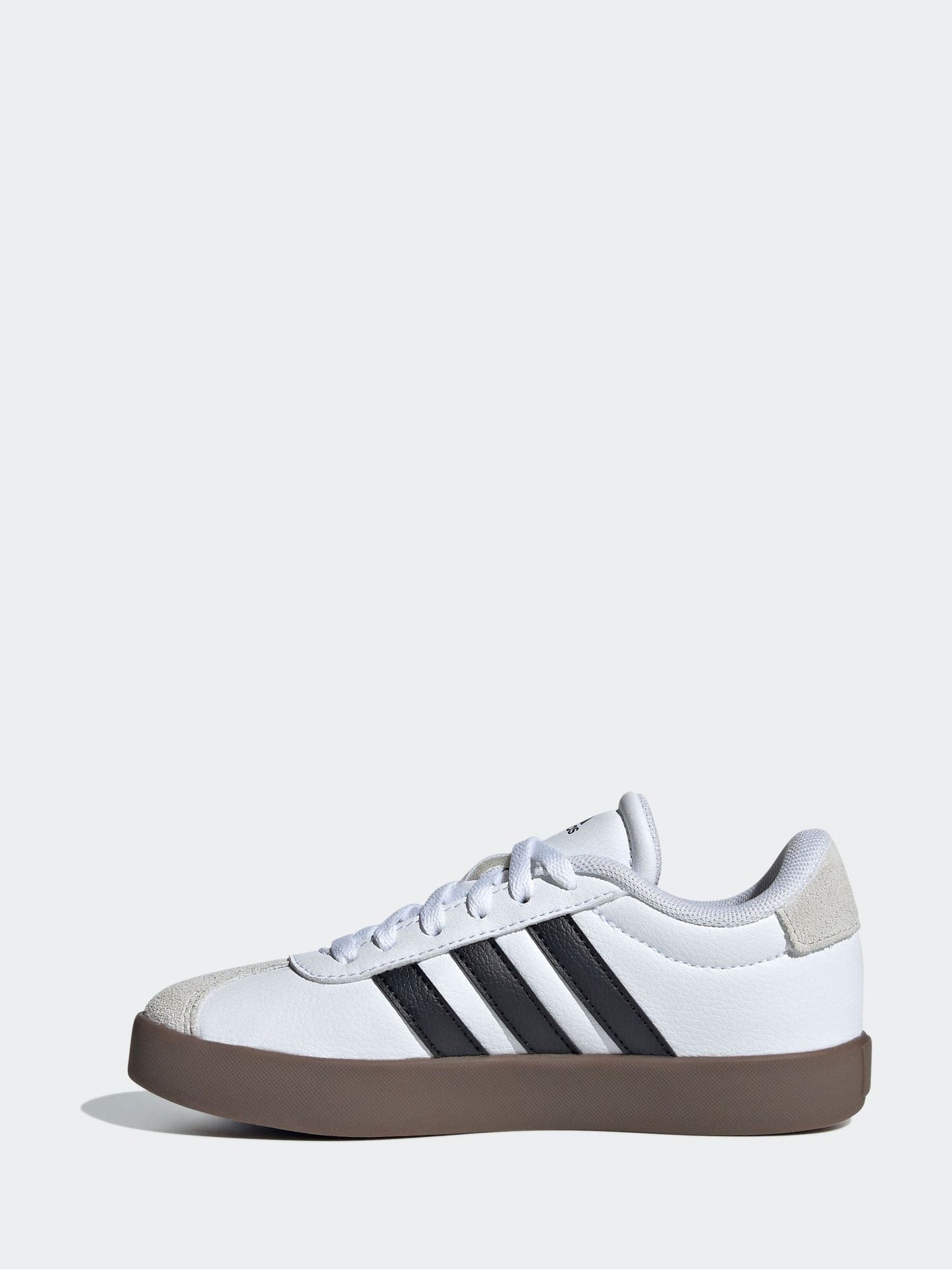 adidas White/Black VL Court 3.0 Trainers image 4
