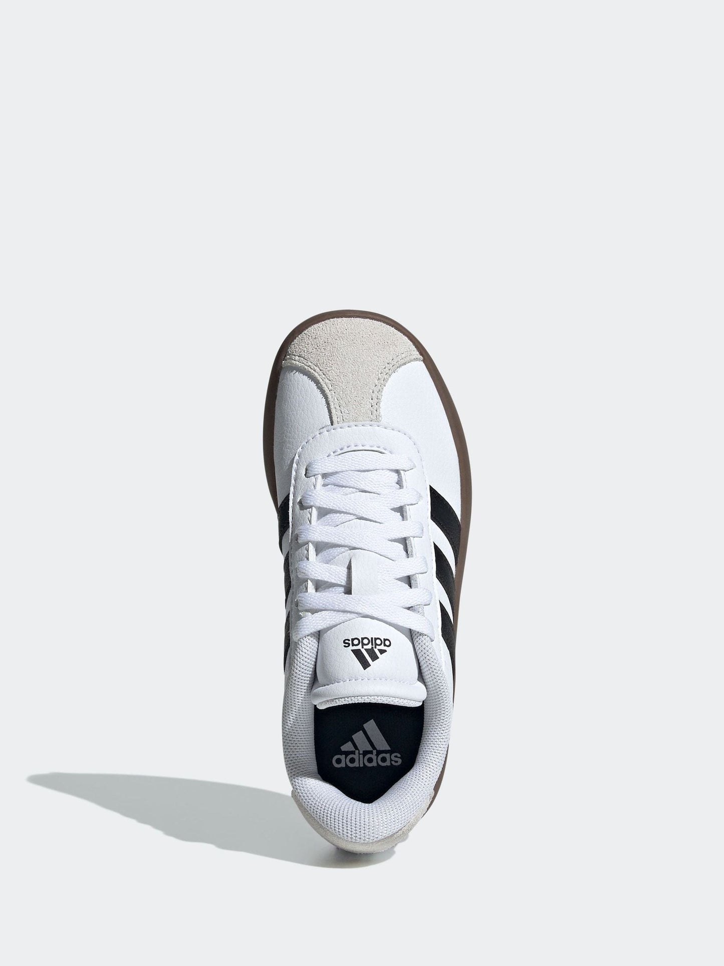 adidas White/Black VL Court 3.0 Trainers image 7