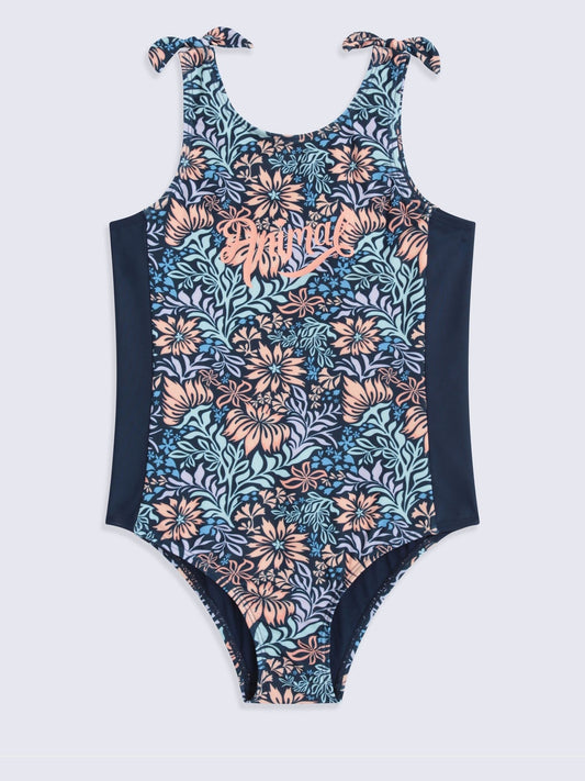 Animal Blue Vacation Kids Swimsuit image 1