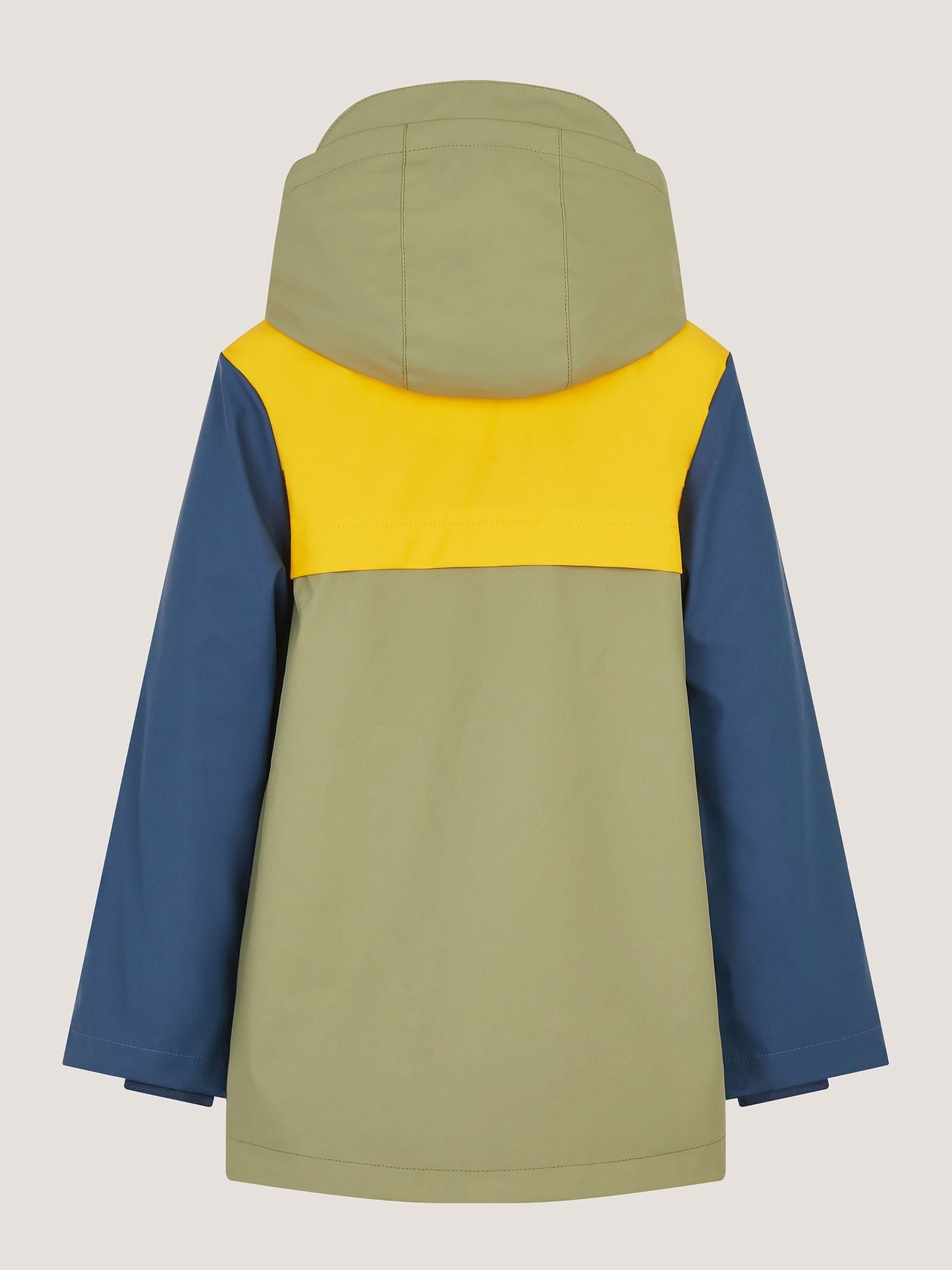 Dsiney Kidz - Monsoon Green Colourblock Water-Resistant Rain Jacket image 2