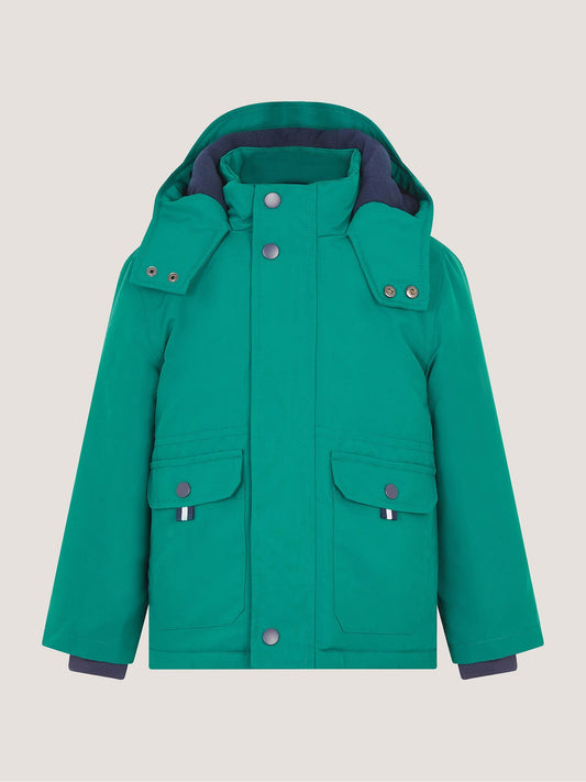 Dsiney Kidz - Monsoon Green 3-In-1 Water-Resistant Anorak Coat image 1