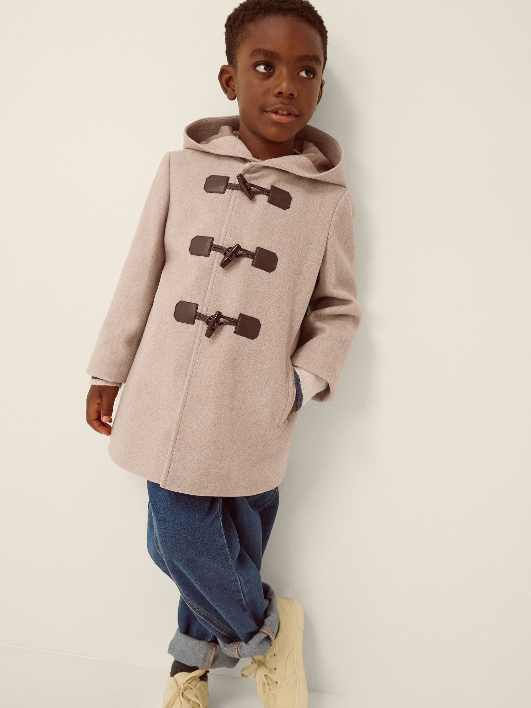 Dsiney Kidz - Monsoon Brown Duffle Coat image 1