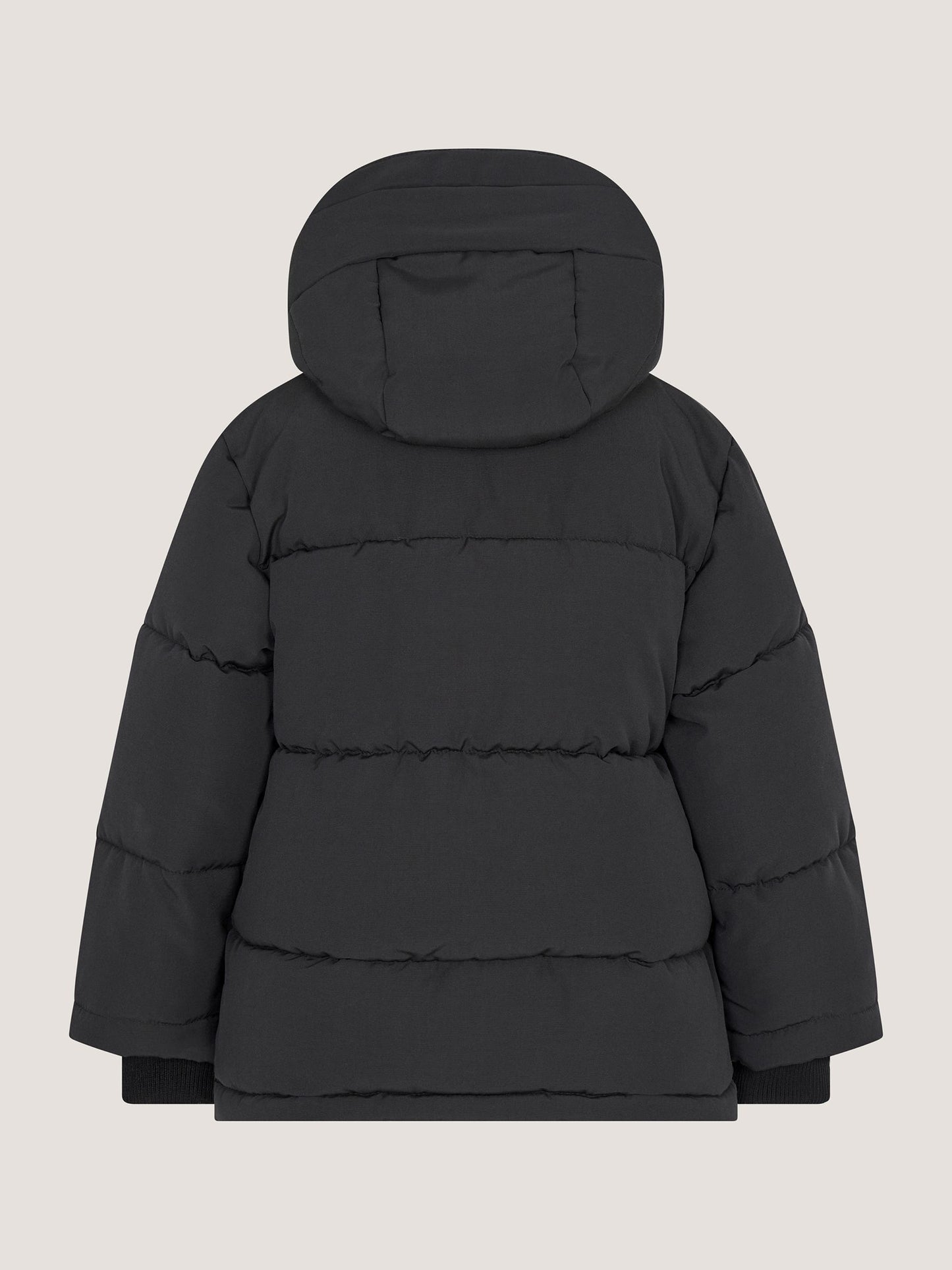 Dsiney Kidz - Monsoon Black Hooded Puffer Jacket image 2