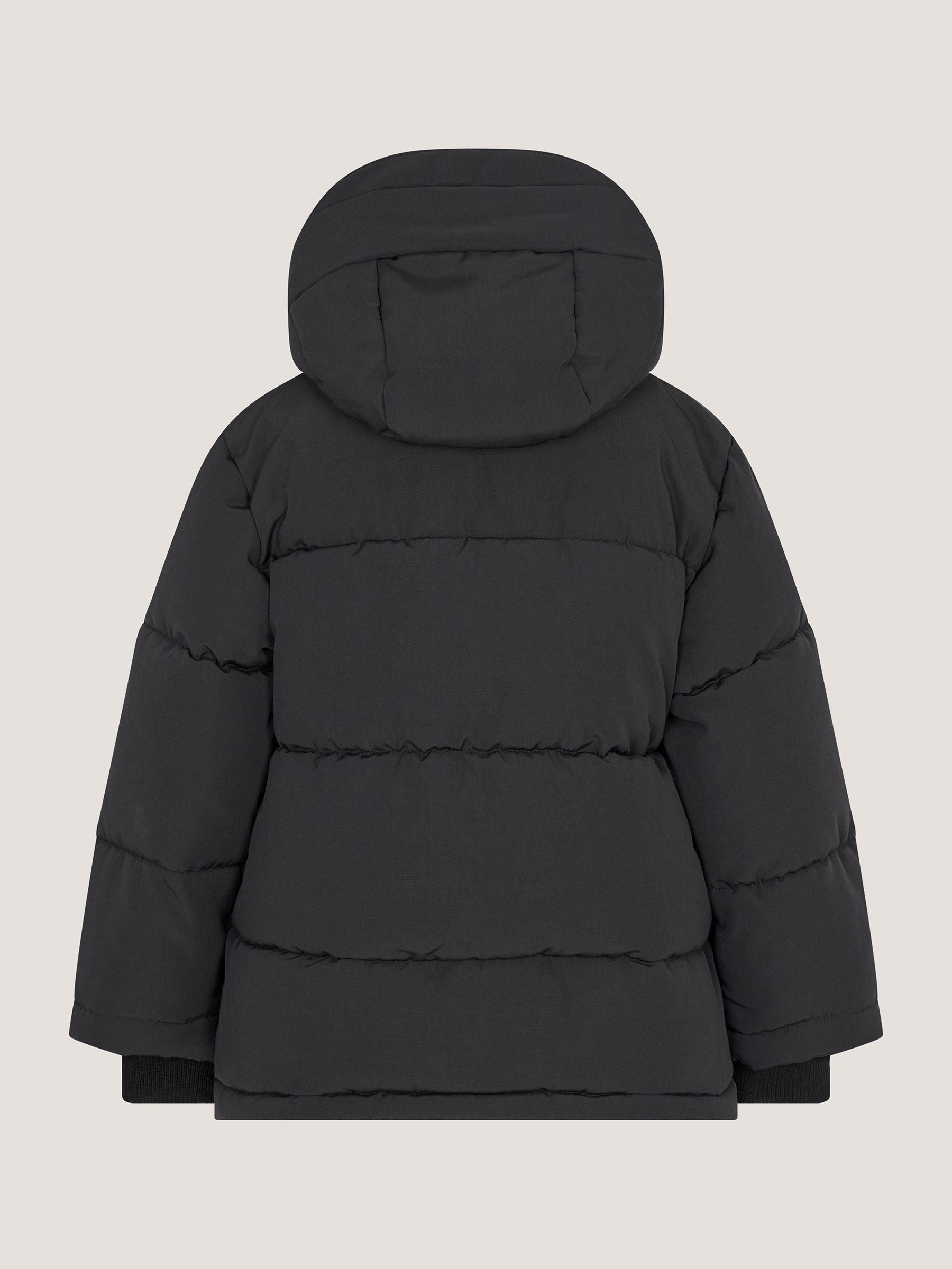 Dsiney Kidz - Monsoon Black Hooded Puffer Jacket image 2