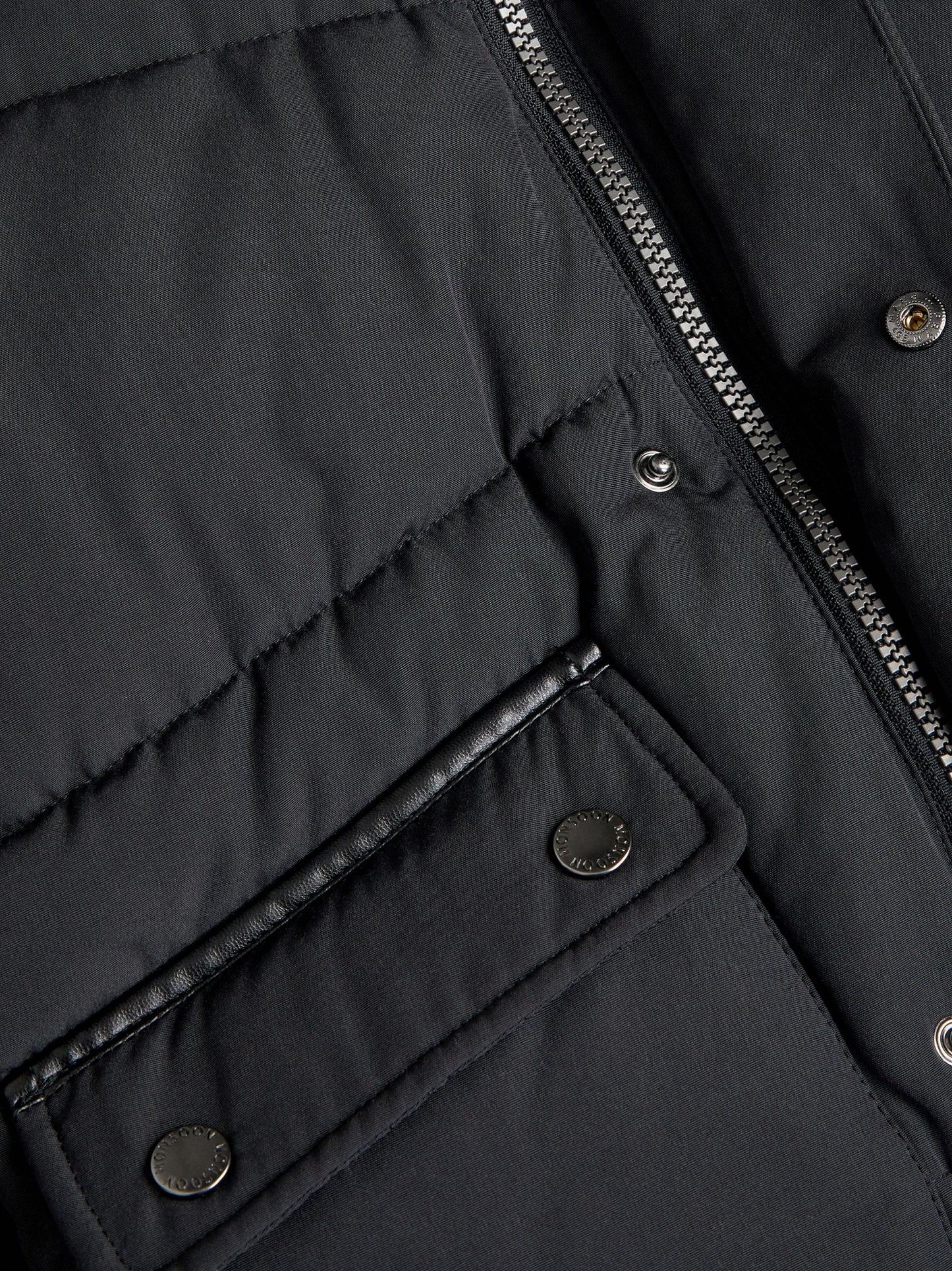 Dsiney Kidz - Monsoon Black Hooded Puffer Jacket image 5