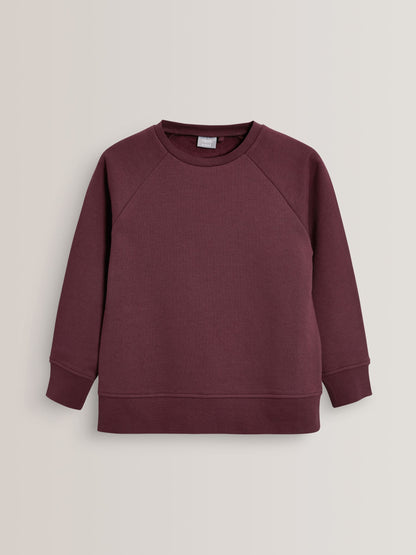 Dsiney Kidz - Burgundy Red Crew Neck School Sweater (3-16yrs) image 1