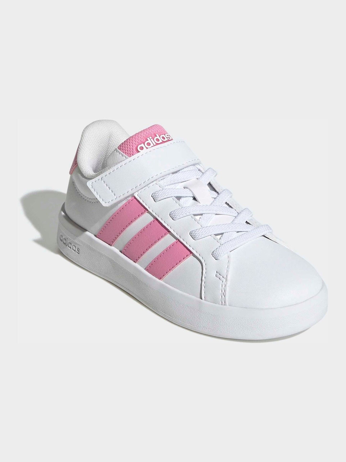 adidas White Grand Court Children Shoes image 1
