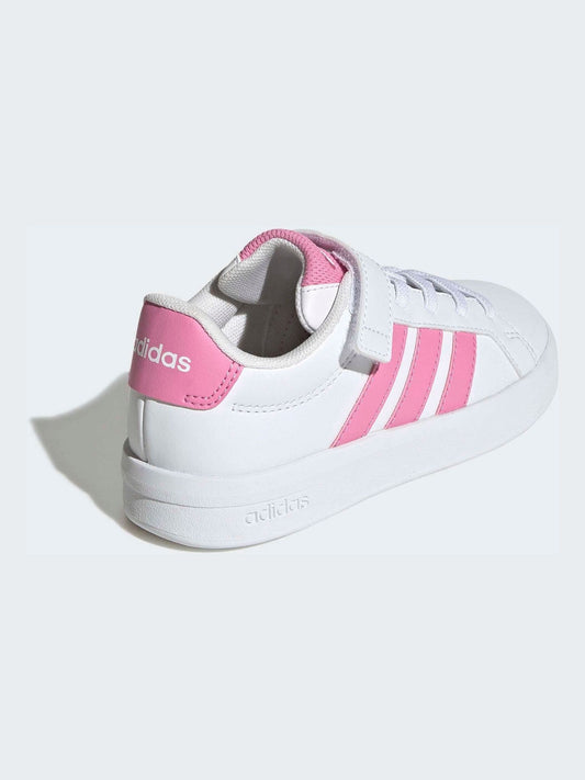 adidas White Grand Court Children Shoes image 2