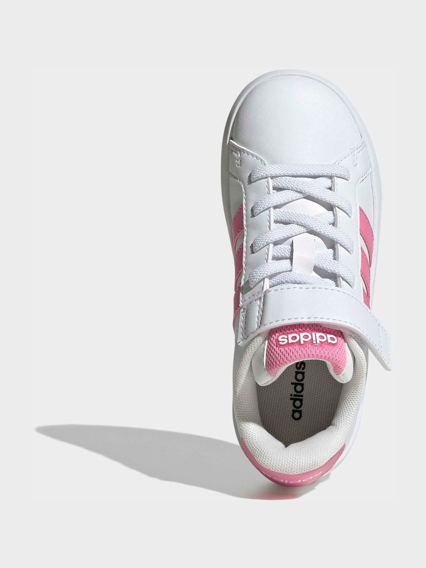 adidas White Grand Court Children Shoes image 6