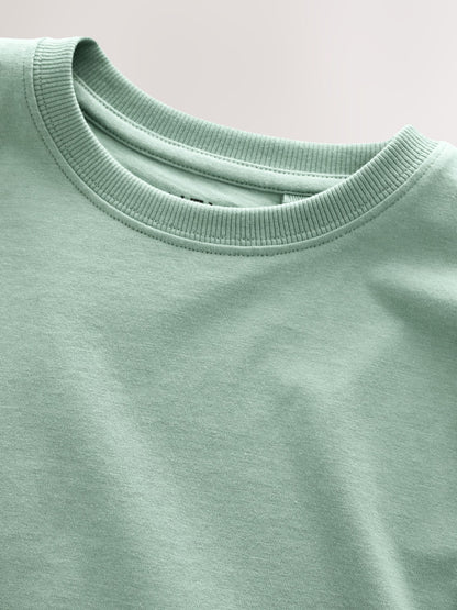Dsiney Kidz - Green Mineral Regular Fit Short Sleeve T-Shirt (3-16yrs) image 3