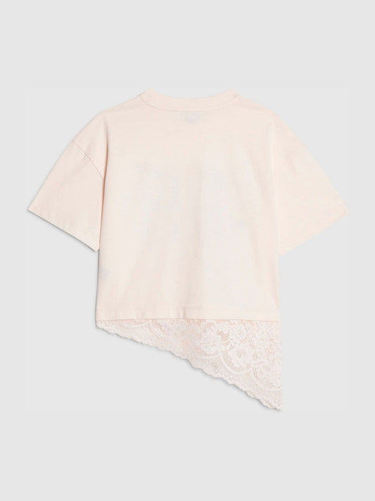 Dsiney Kidz - River Island Pink Applique T-Shirt image 2