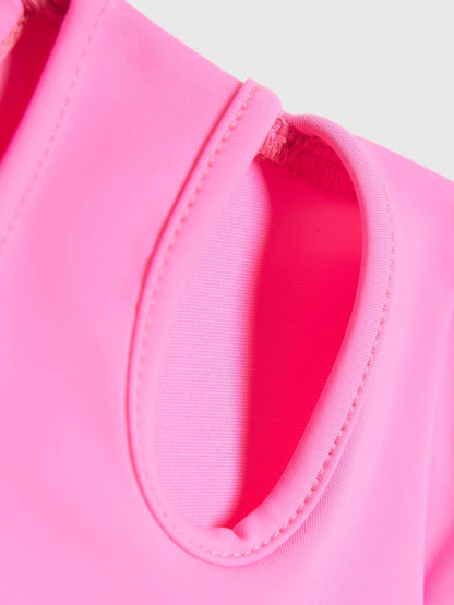 Dsiney Kidz - River Island Pink Active Top & Cycling Shorts Set image 4