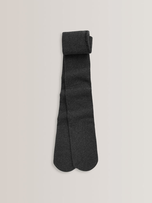 Grey Thermal School Tights image 1