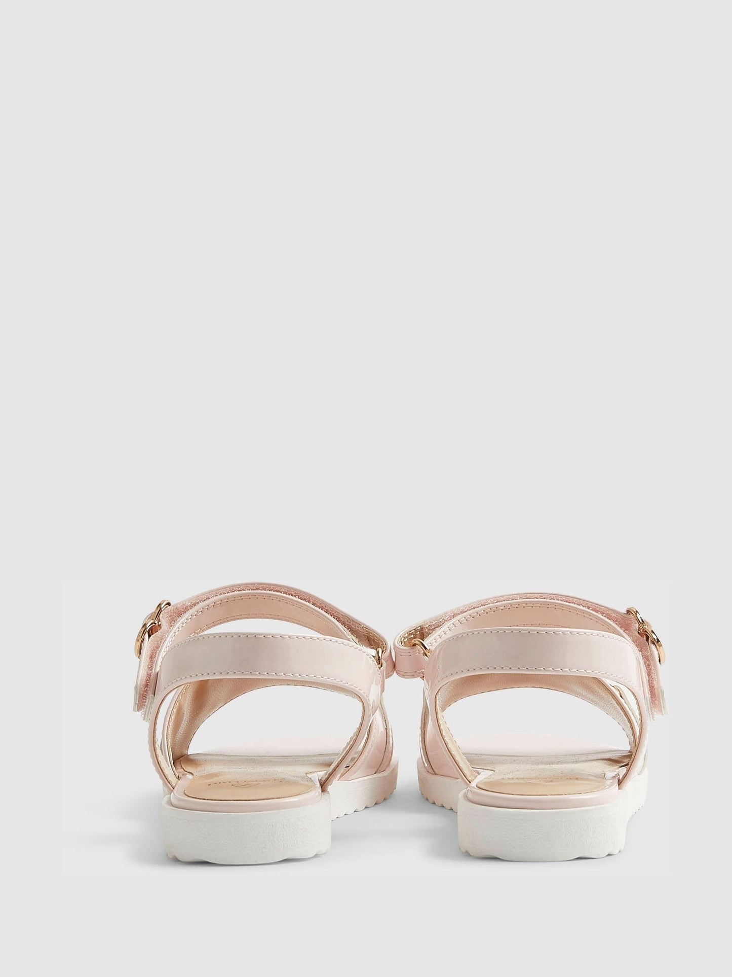 River Island Pink Pink Snaffle Detail Sandals image 3