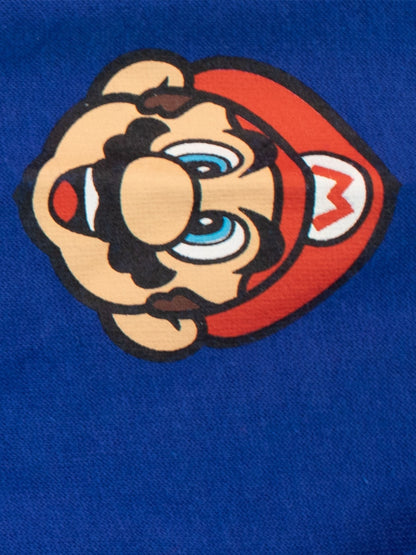 Dsiney Kidz - Character Blue Super Mario Zip Up 100% Cotton Hoodie image 4