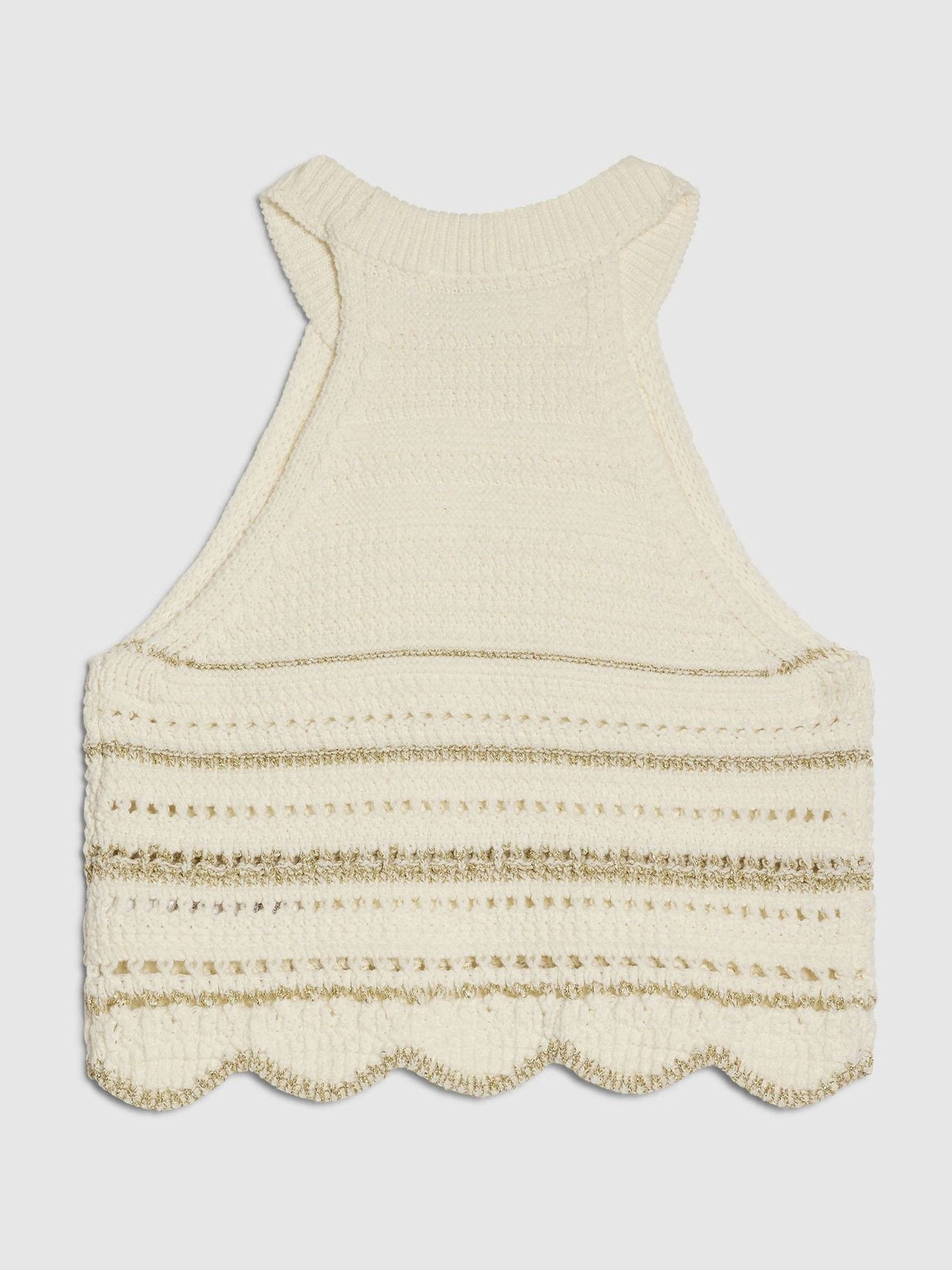 Dsiney Kidz - River Island Cream Charm Crochet Top image 4