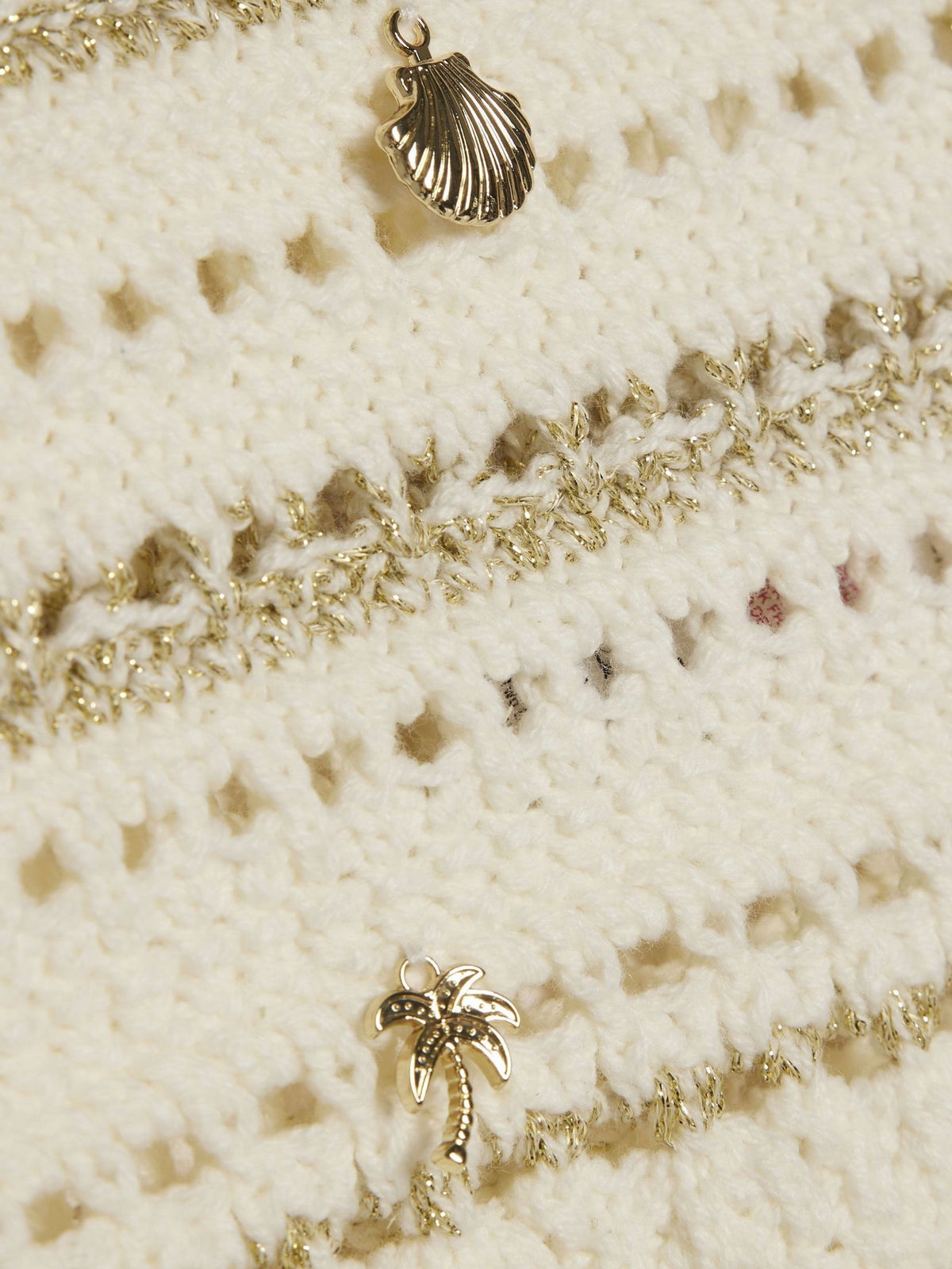 Dsiney Kidz - River Island Cream Charm Crochet Top image 5
