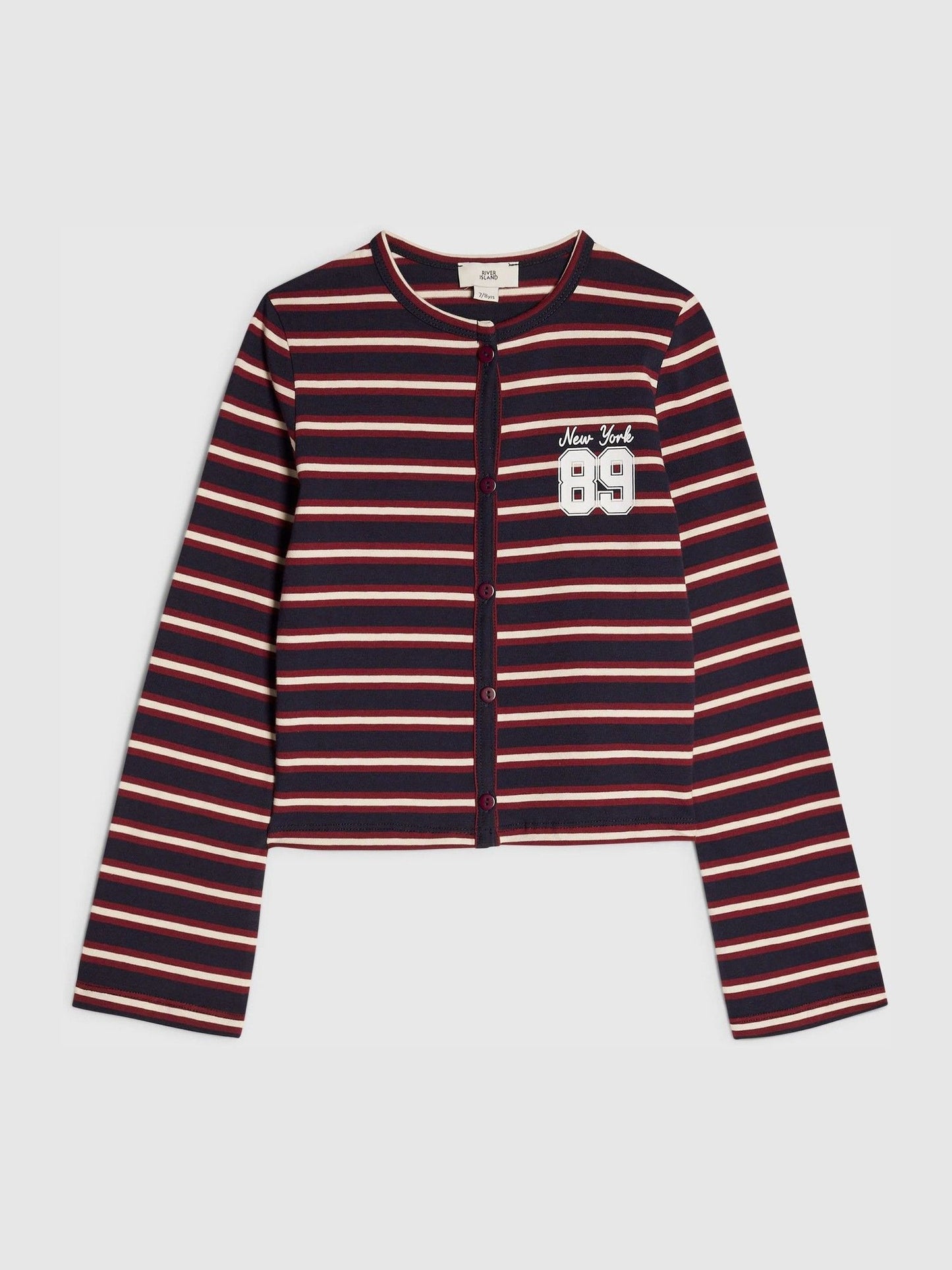 Dsiney Kidz - River Island Blue Stripe Cardigan image 1