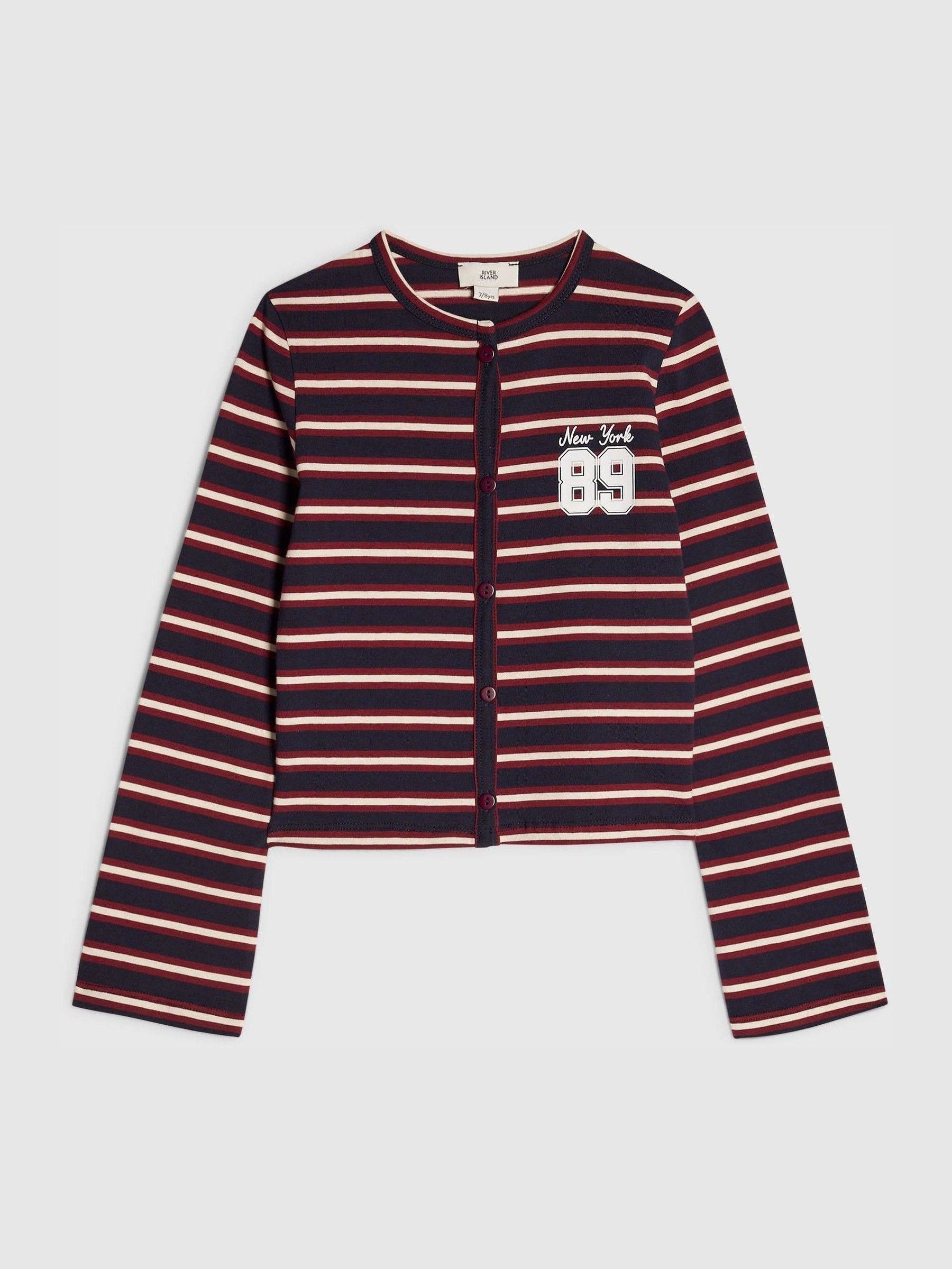 Dsiney Kidz - River Island Blue Stripe Cardigan image 1