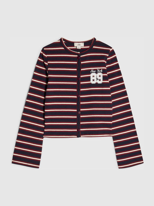 Dsiney Kidz - River Island Blue Stripe Cardigan image 1