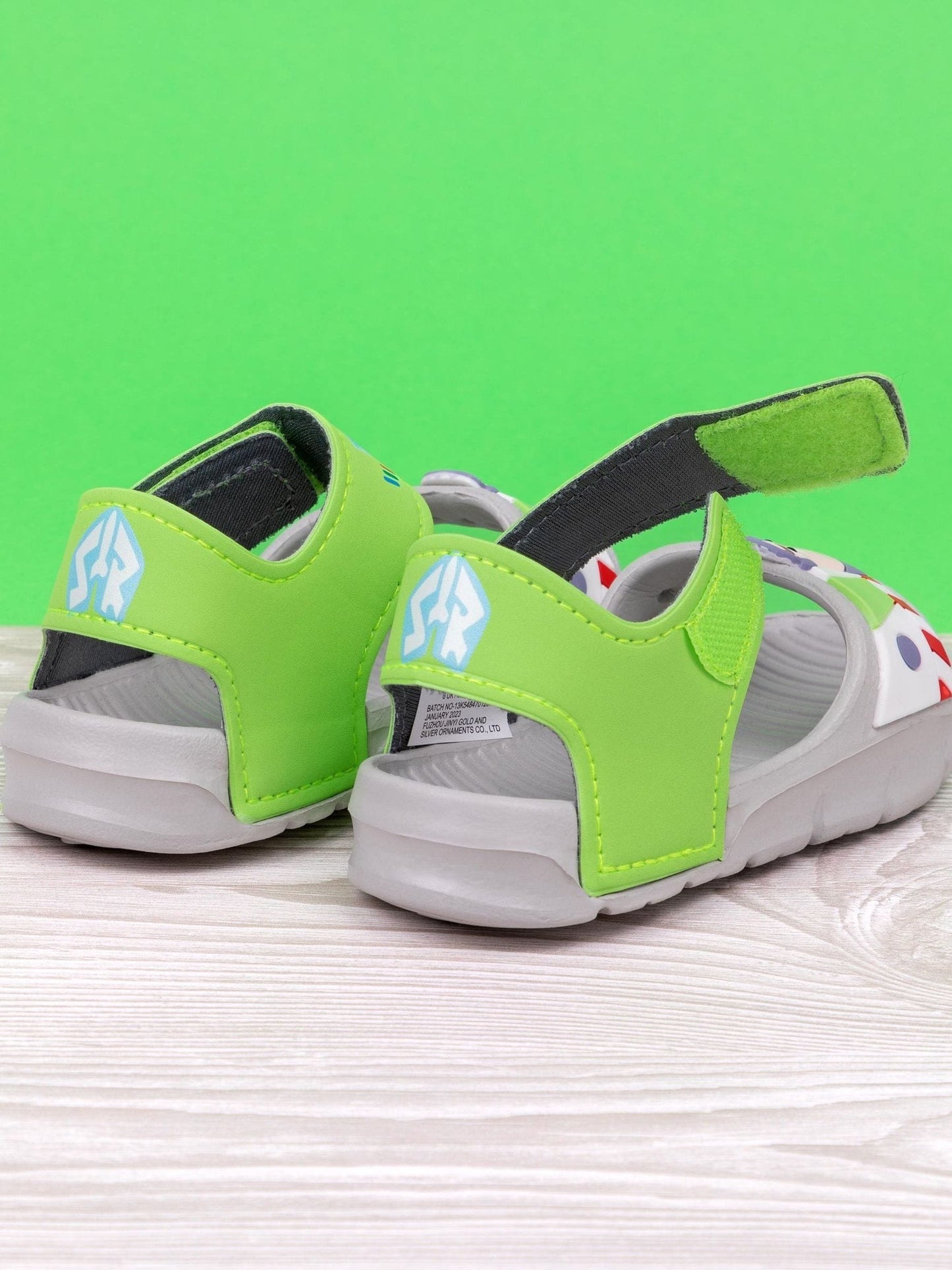 Vanilla Underground Green Kids Toy Story Character Sandals image 2