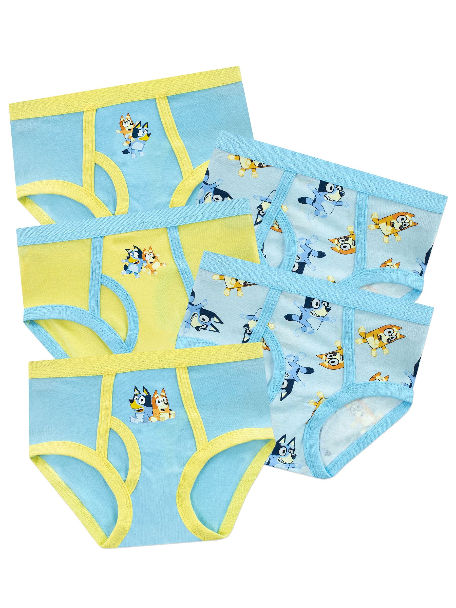 Dsiney Kidz - Character Blue 100% Cotton Underwear 5 Pack image 1