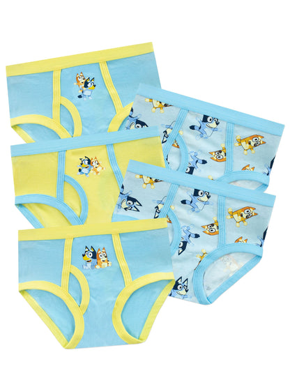 Dsiney Kidz - Character Blue 100% Cotton Underwear 5 Pack image 1