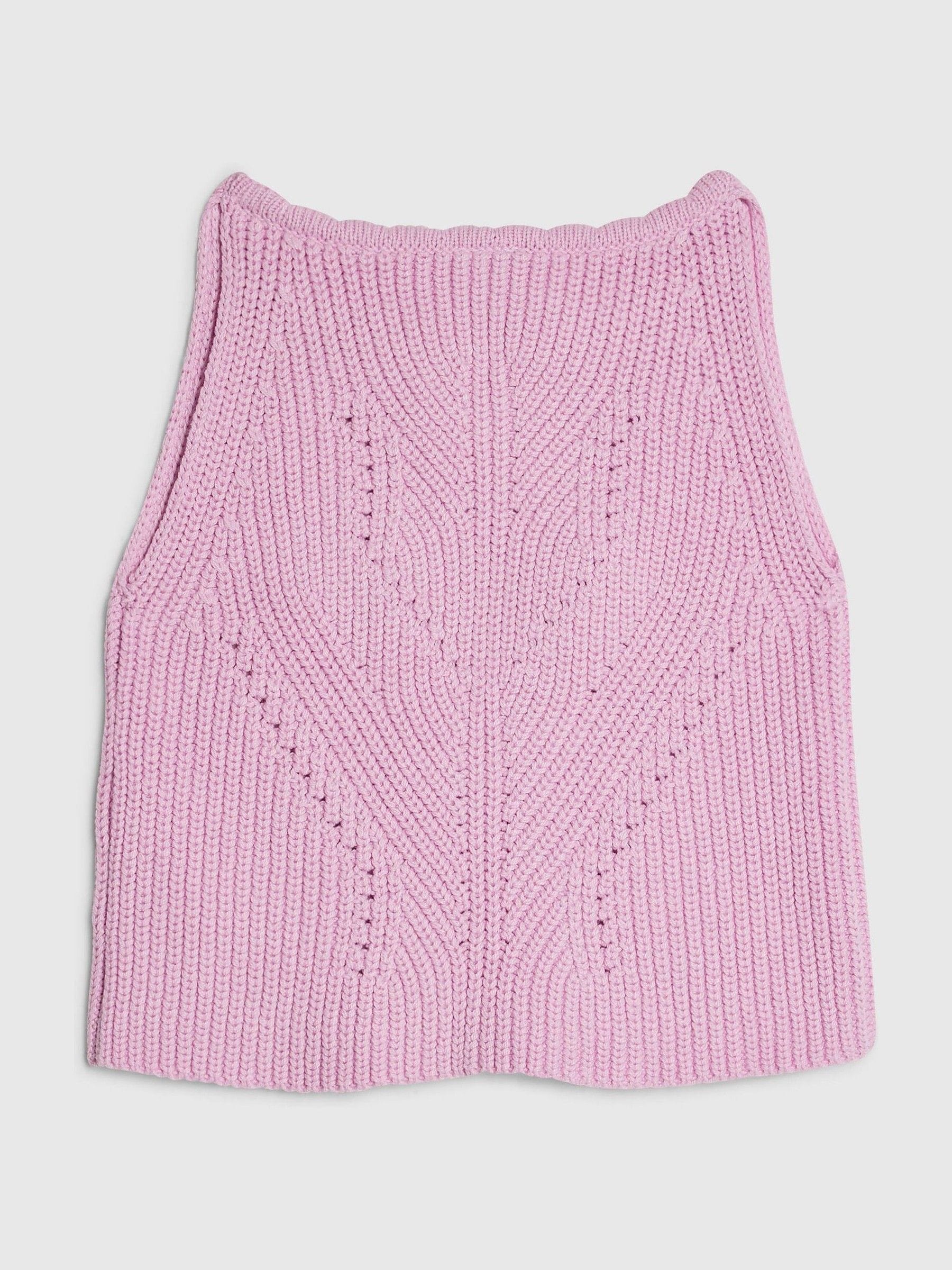 Dsiney Kidz - River Island Purple Diamonte Crochet Top image 2