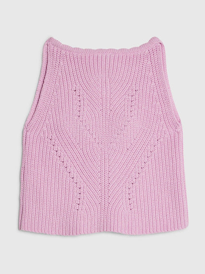 Dsiney Kidz - River Island Purple Diamonte Crochet Top image 2