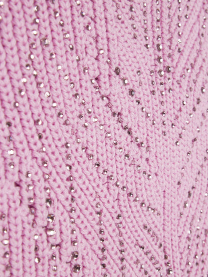 Dsiney Kidz - River Island Purple Diamonte Crochet Top image 3