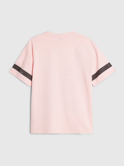 Dsiney Kidz - River Island Pink New York  T-Shirt image 2