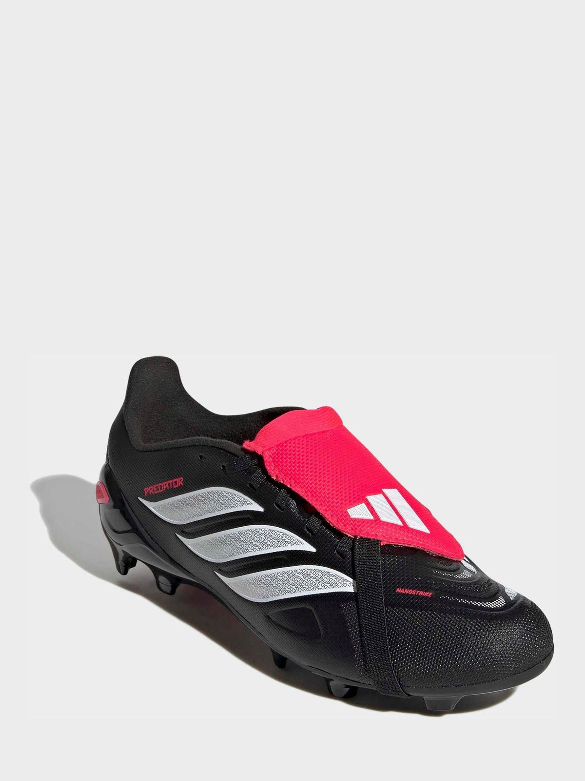 adidas Black Predator League Fold-Over Tongue Firm Ground Football Boots - image 1