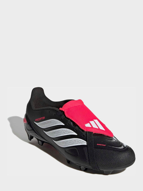 adidas Black Predator League Fold-Over Tongue Firm Ground Football Boots image 1
