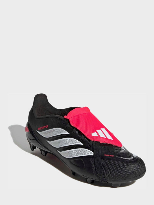 adidas Black Predator League Fold-Over Tongue Firm Ground Football Boots image 1