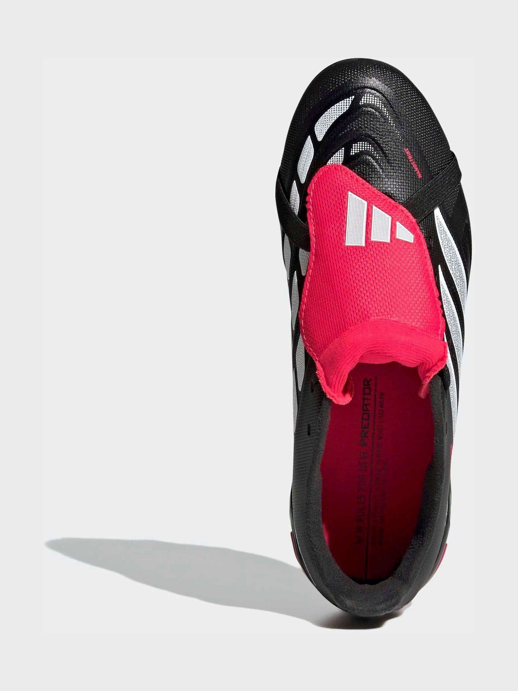 adidas Black Predator League Fold-Over Tongue Firm Ground Football Boots image 5