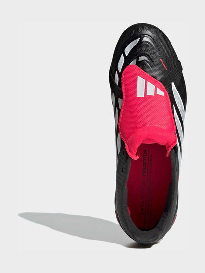 adidas Black Predator League Fold-Over Tongue Firm Ground Football Boots image 5