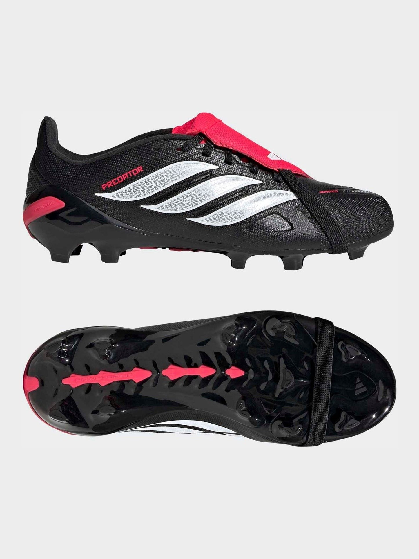 adidas Black Predator League Fold-Over Tongue Firm Ground Football Boots image 7