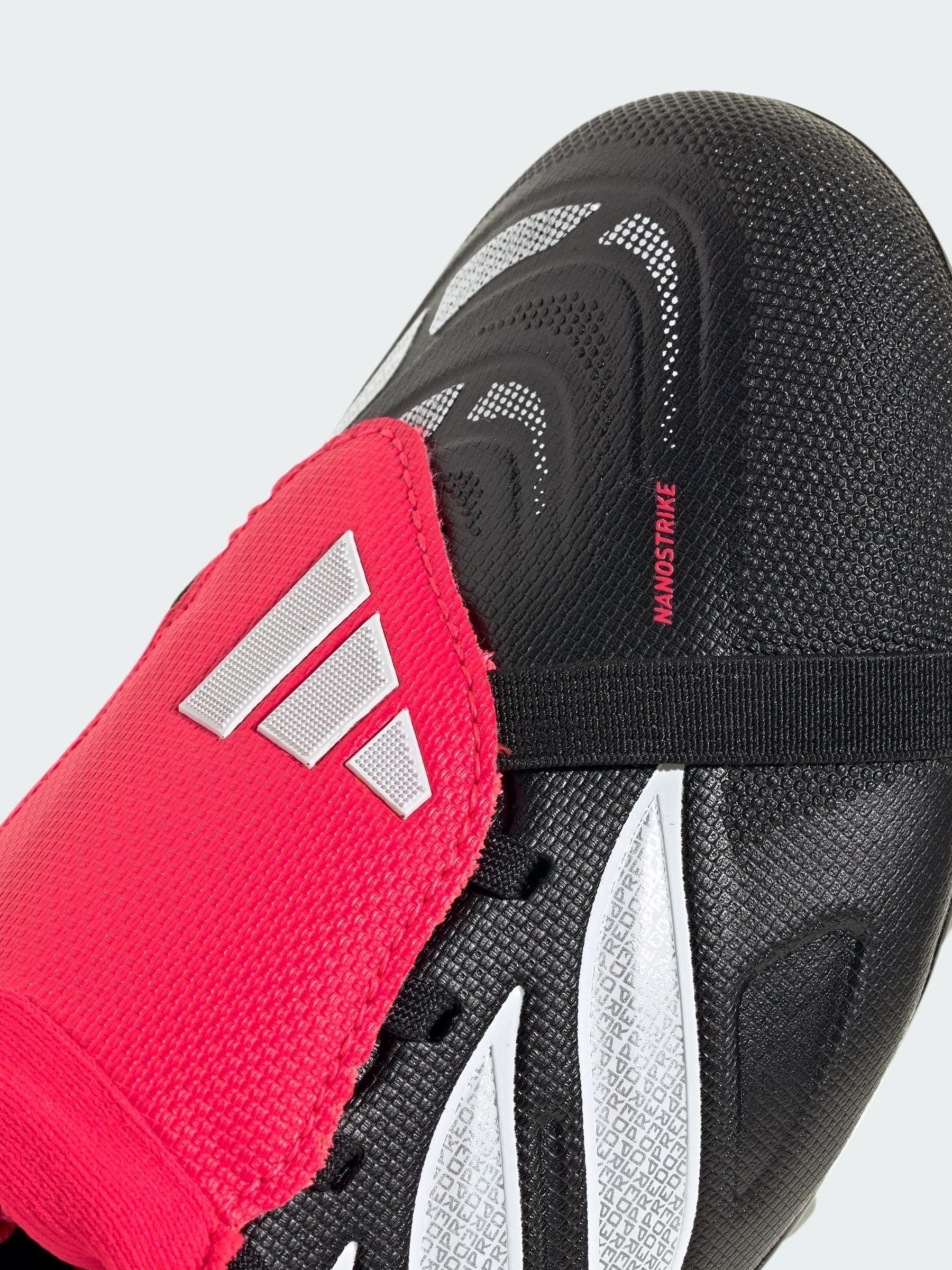 adidas Black Predator League Fold-Over Tongue Firm Ground Football Boots image 8