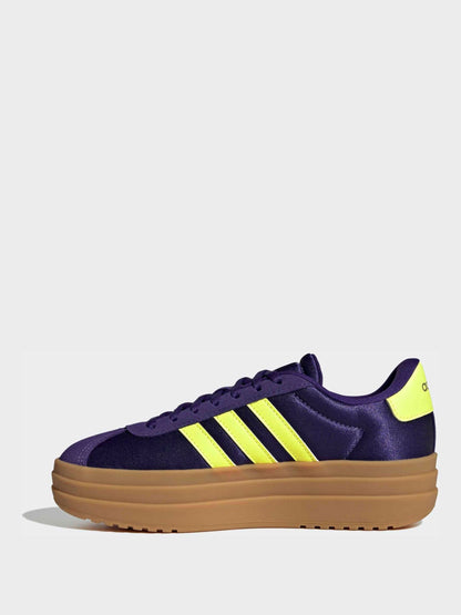 adidas Purple Vl Court Bold Junior Shoes image 2