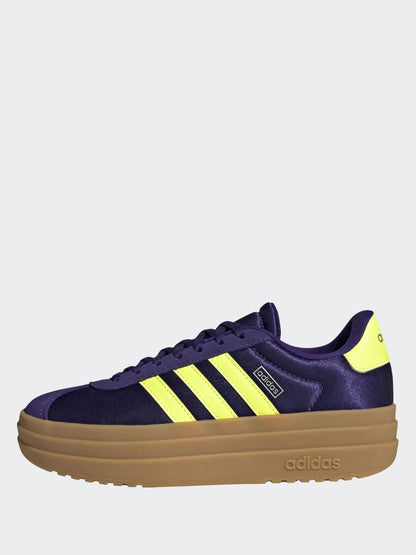 adidas Purple Vl Court Bold Junior Shoes image 3