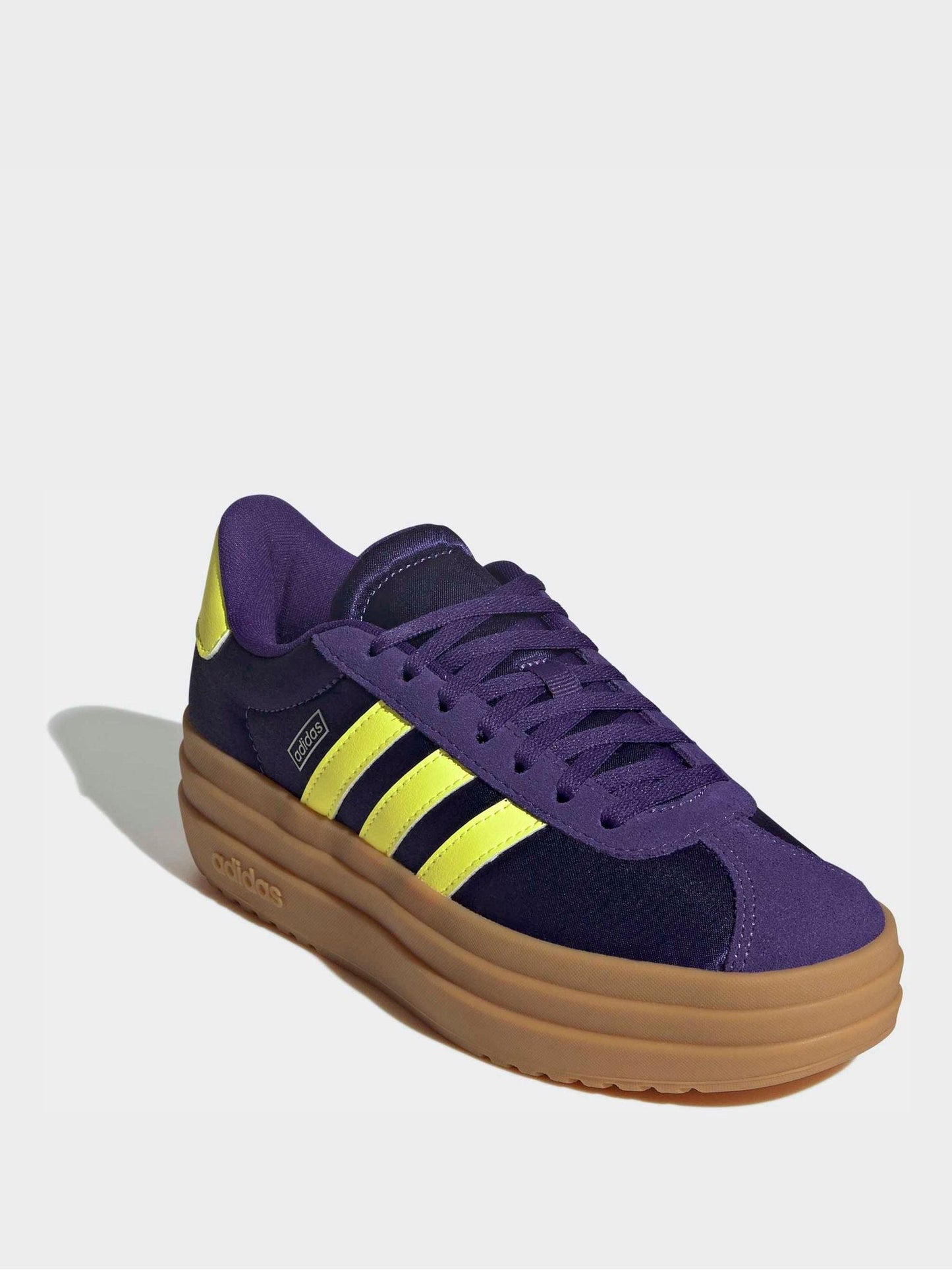 adidas Purple Vl Court Bold Junior Shoes image 4